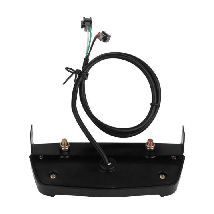 For KUGOO M5 AIMITE Electrical Scooter Rear Tail Light Brake Warning Lights(Black)