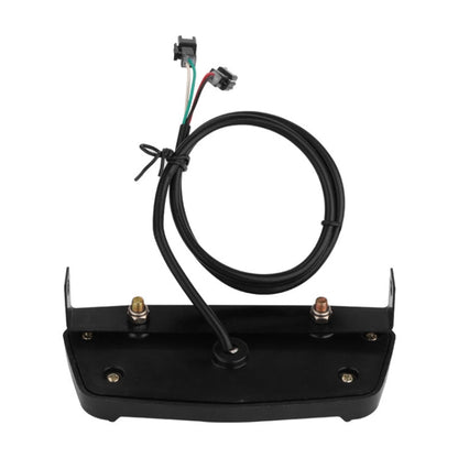 For KUGOO M5 AIMITE Electrical Scooter Rear Tail Light Brake Warning Lights(Black)