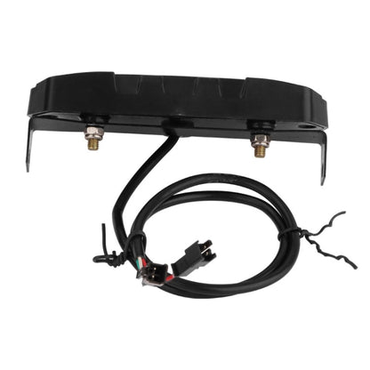 For KUGOO M5 AIMITE Electrical Scooter Rear Tail Light Brake Warning Lights(Black)