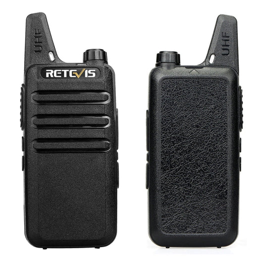 RETEVIS RT22 Hotel Mini Charging Two-Way Wireless Intercom Walkie Talkie(EU Frequency no Plug)