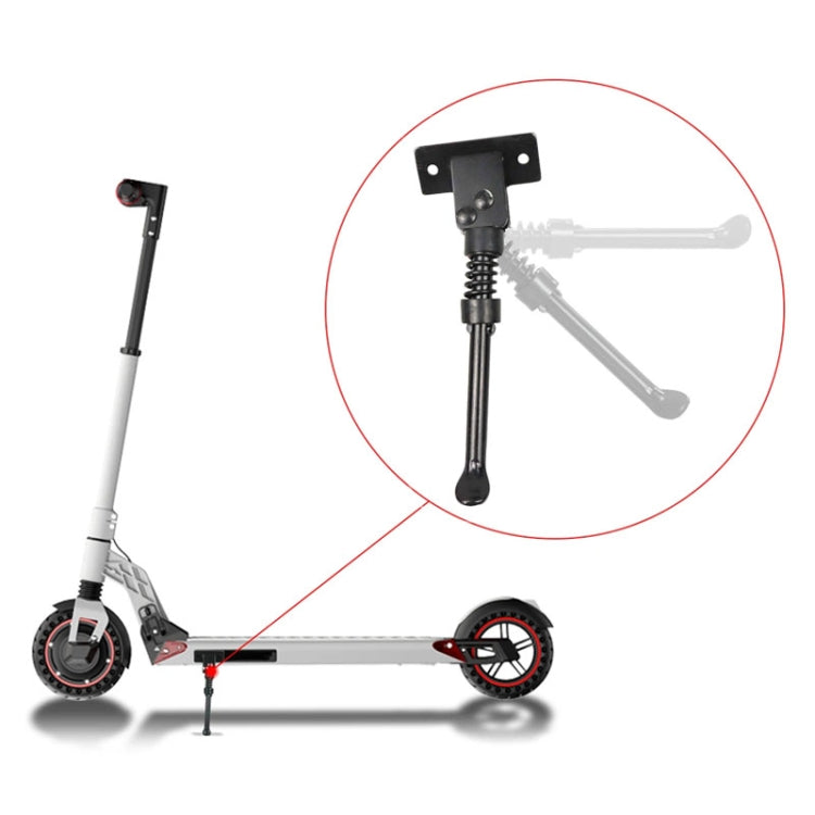 AIMITE pour trottinette électrique KUGOO M4 10 pouces, support de béquille en métal (noir)