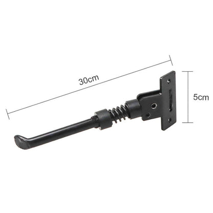 AIMITE pour trottinette électrique KUGOO M4 10 pouces, support de béquille en métal (noir)