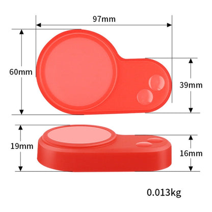 For KUGOO M4 AIMITE Scooter Dashboard Silicone Protective Case(Red)