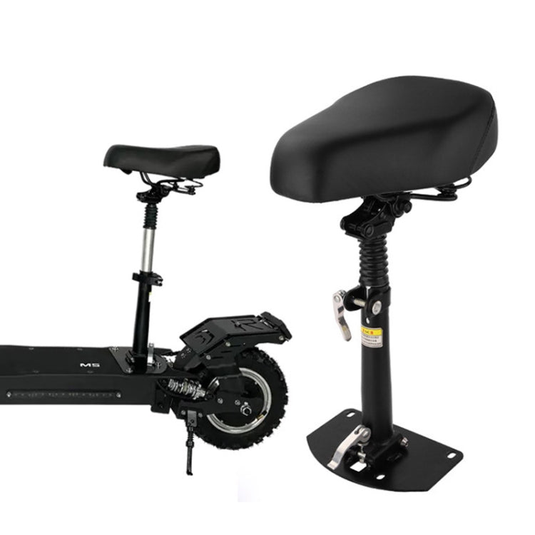 Pour KUGOO M2 / M4 / M5 AIMITE Trottinette Électrique Siège Pliant Amortissant (Noir)