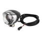 For KUGOO M5 AIMITE Electrical Scooter Front Headlight Warning Lights(Black)
