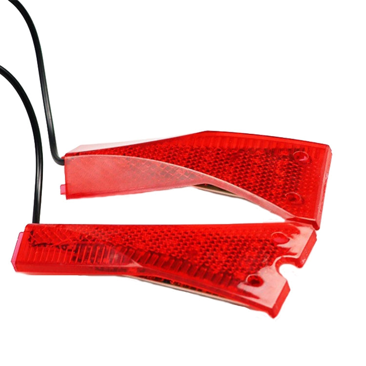 For KUGOO M4 AIMITE 1pair Electric Scooter Left and Right Turn Warning Lights(Red)