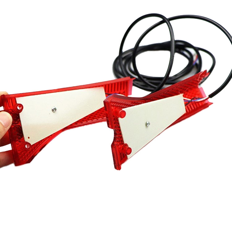 For KUGOO M4 AIMITE 1pair Electric Scooter Left and Right Turn Warning Lights(Red)