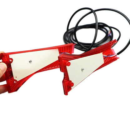For KUGOO M4 AIMITE 1pair Electric Scooter Left and Right Turn Warning Lights(Red)