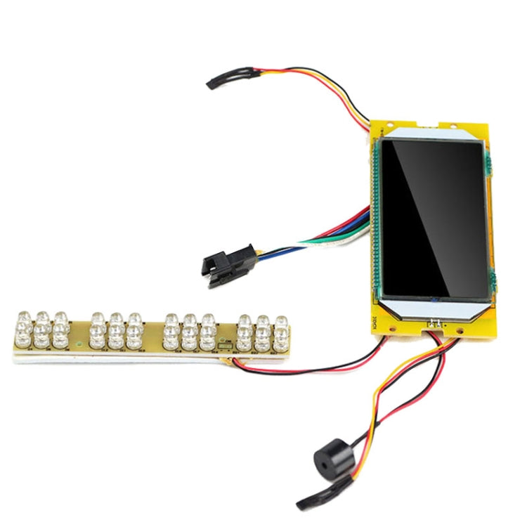 AIMITE Pour Trottinette Électrique KUGOO 8 Pouces 36V Accessoires d'Écran d'Affichage LED LCD
