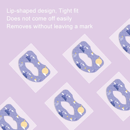 30 pièces/boîte Fawnmum Patch pour la respiration buccale la nuit, Patch anti-ronflement pour bouche fermée, Couleur : Bleu enfant