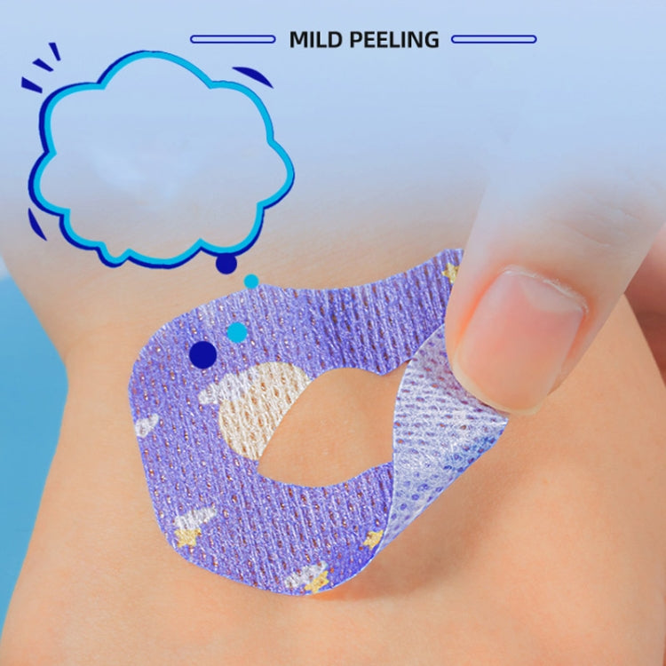 30 pièces/boîte Fawnmum Patch pour la respiration buccale la nuit, Patch anti-ronflement pour bouche fermée, Couleur : Bleu enfant