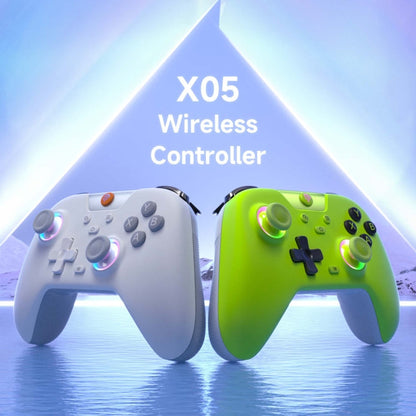 EasySMX X05 Wireless Gamepad Hall RGB Effect Controller For PC / Phone / Switch / Steam Deck(Black Pink)