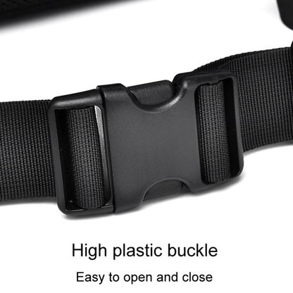 WEIXIER Y9580 Men Sports Waterproof Waist Pack Outdoor Crossbody Single Shoulder Cell Phone Bag(Gray)