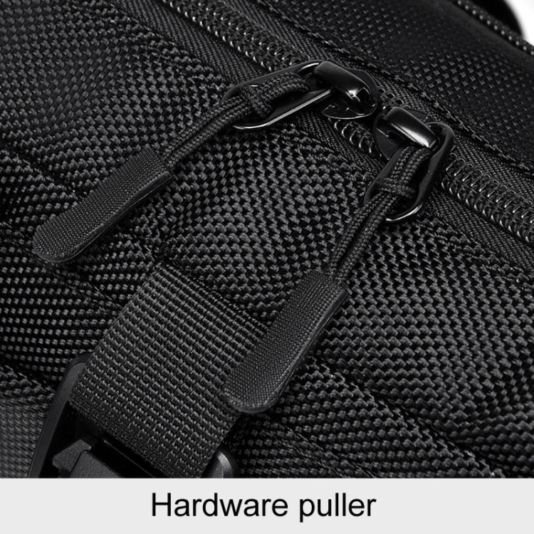 WEIXIER Y9580 Men Sports Waterproof Waist Pack Outdoor Crossbody Single Shoulder Cell Phone Bag(Gray)
