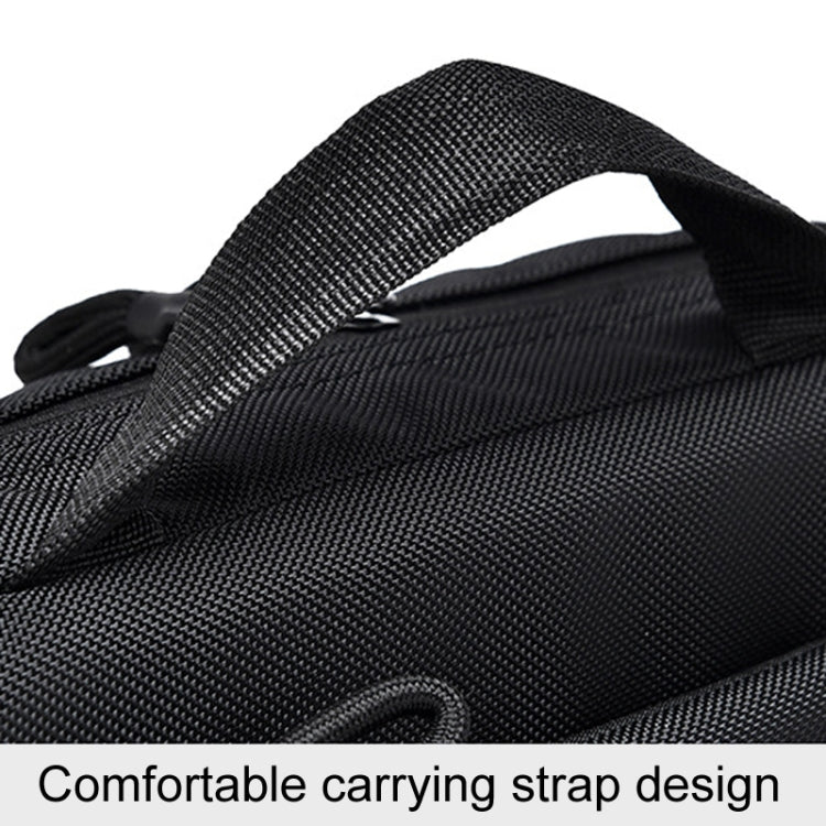 WEIXIER D512 Men Large Capacity Crossbody Chest Bag Waterproof Casual Sports Pack(Black)