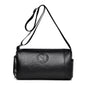 WEIXIER D519 Men Large Capacity Waterproof Crossbody Bag Casual Single Shoulder Backpack(Black)