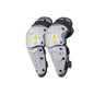 SULAITE Motorcycle Outdoor Riding Breathable Protective Equipment, Color: 2pcs /Set Elbow Pads Gray