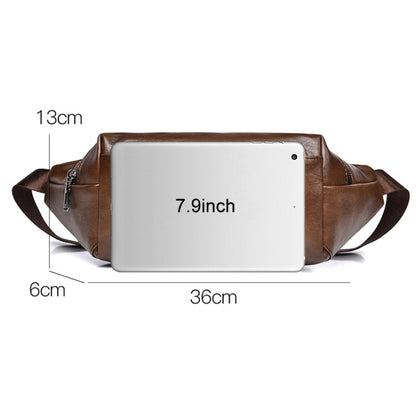 WEIXIER Y9579 Men Large Capacity Sports Waist Pack Multifunctional Waterproof Cell Phone Bag(Black)