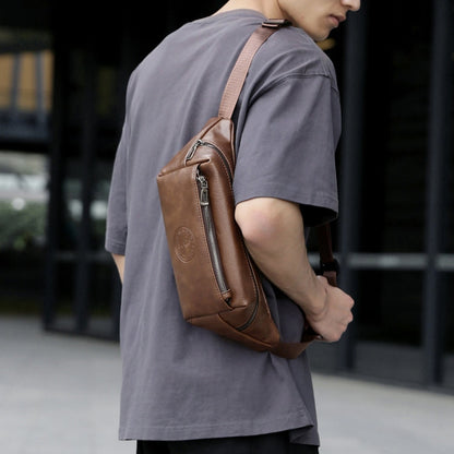 WEIXIER Y9579 Men Large Capacity Sports Waist Pack Multifunctional Waterproof Cell Phone Bag(Black)