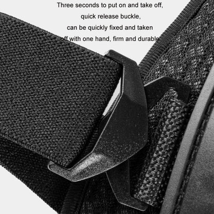 SULAITE Cycling Honeycomb Breathable Heat Dissipation Motorcycle Adjustable Protective Gear, Style: 2pcs /Set Elbow Pads