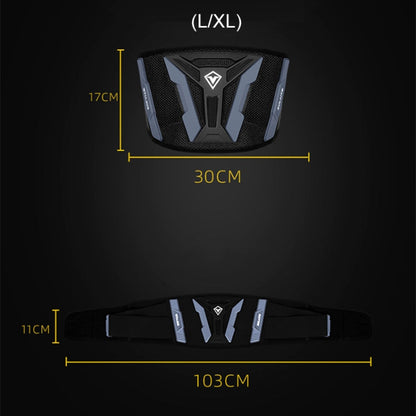 SULAITE Motorcycle Long-distance Riding Anti-fall Waist Protection Equipment, Size: L/XL