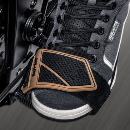 Housse de protection pour bottes de moto antidérapante SULAITE, anti-rayures, résistante à l'usure (Gris)