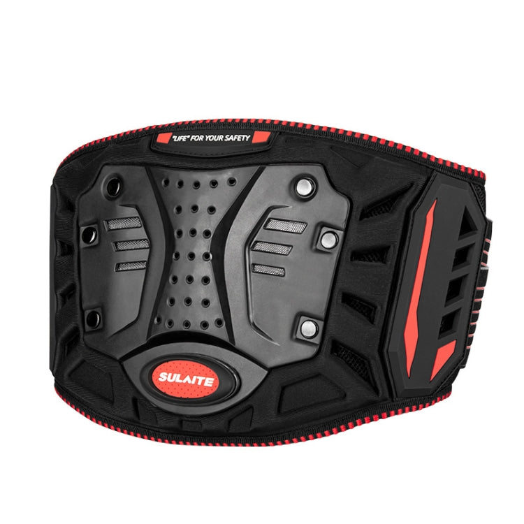 Ceinture anti-chute respirante pour moto SULAITE, couleur : Rouge L/XL