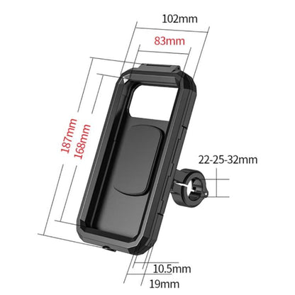 kewig Motorcycle Waterproof Box Outdoor Cycling Mobile Phone Holder(M18L-B1)