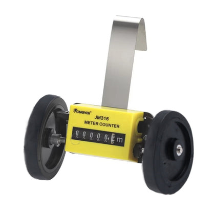 CNGyai High-Precision Mechanical Meter/Yard Counter For Roller-Type Textile Machines, Specification: JY316 Yard Counter + Hanging Board