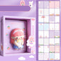 Kabaxiong Carnet/Journal A5 3D Squishy Anti-Stress Mignon 100 pages intérieures (Sweet Girl)