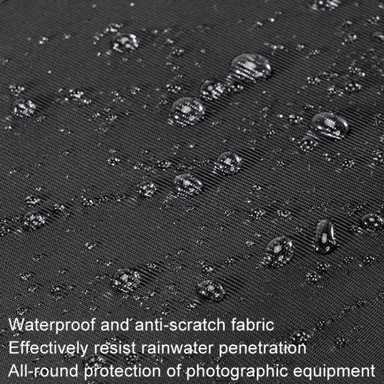 Cwatcun D93 Casual Camera Bag Waterproof Photography Bag(3.0 Small Black)