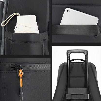 Cwatcun D93 Casual Camera Bag Waterproof Photography Bag(3.0 Small Black)