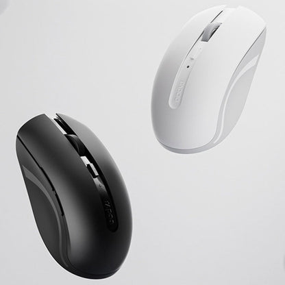 Rapoo M350G Bluetooth/2.4G Wireless Mouse Office Desktop Laptop Mute Mouse(White)