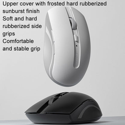Rapoo M350G Bluetooth/2.4G Wireless Mouse Office Desktop Laptop Mute Mouse(Dark Gray)