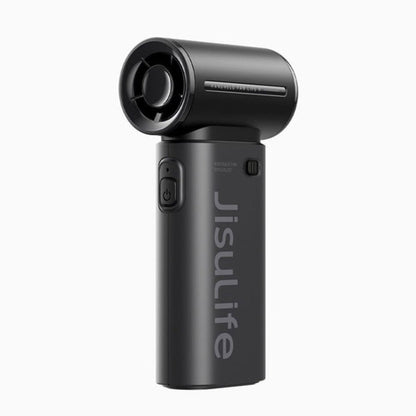 JisuLife Life9 Ventilateur de Poche à Grande Vitesse, Mini Ventilateur Électrique de Bureau Portable USB Rechargeable, Capacité de la Batterie : 3600mAh (Noir)