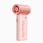 JisuLife Life9 High Speed Handheld Small Fan Mini Portable USB Rechargeable Desktop Cooling Electric Fan, Battery Capacity: 5000mAh(Pink)