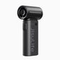 JisuLife Life9 High Speed Handheld Small Fan Mini Portable USB Rechargeable Desktop Cooling Electric Fan, Battery Capacity: 5000mAh(Black)
