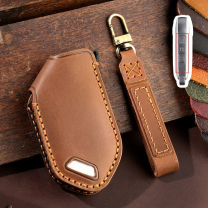 For Kia 2024 Hallmo Car Key Protective Cover, Color: 7 Keys Brown