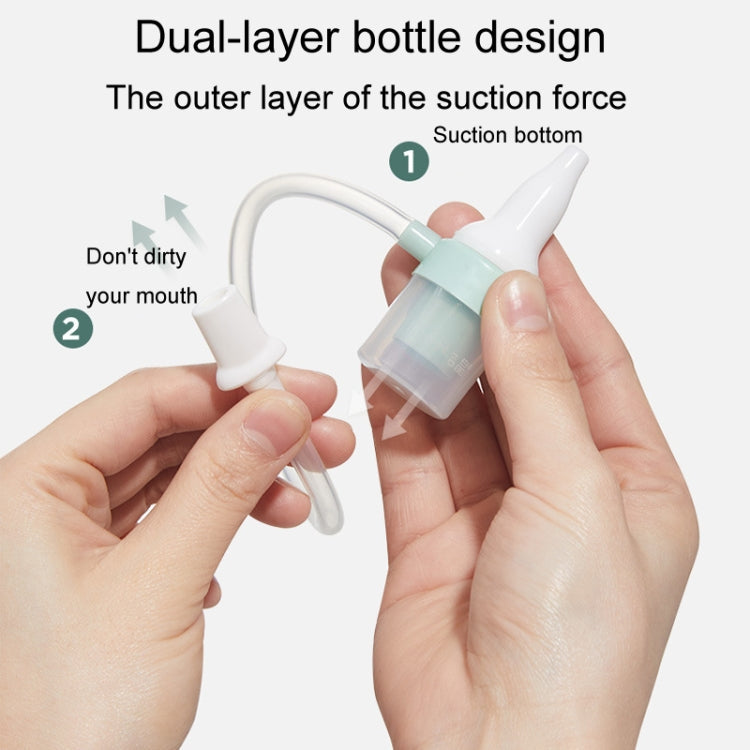 TEN-M JOURNEY Baby Mouth Suction Nasal Aspirator Infant Nasal Cleanser(Green) New And Old Package Random Delivery