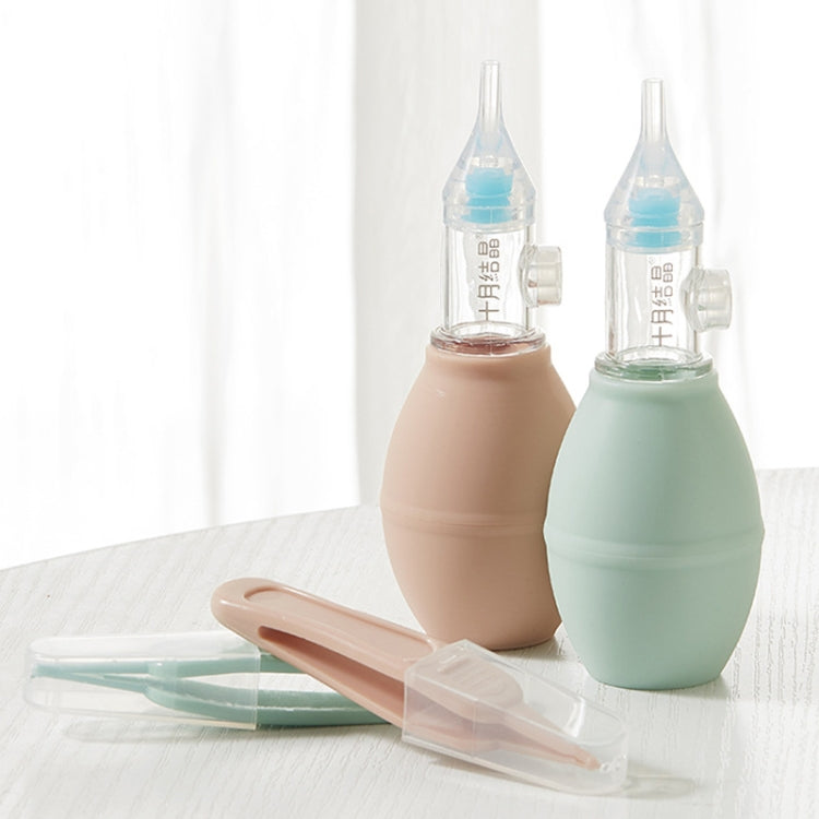 TEN-M JOURNEY Mouche-bébé anti-reflux, de type pompe, pour nourrissons (Vert)