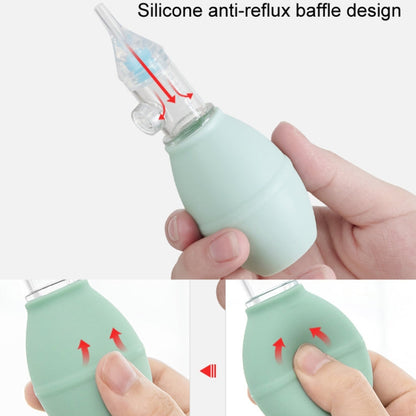 TEN-M JOURNEY Mouche-bébé anti-reflux, de type pompe, pour nourrissons (Vert)