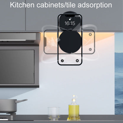 AIMITE X10Q Vacuum Adsorption Car Dashboard Center Console Navigation Mounting Bracket(Silver)