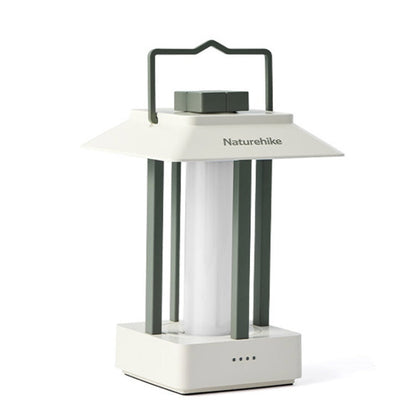 Naturehike Camping Ambient Light Outdoor Lighting Rechargeable Tent Vintage Horse Lamp(Green)