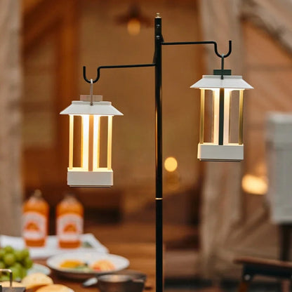 Naturehike Camping Ambient Light Outdoor Lighting Rechargeable Tent Vintage Horse Lamp(Green)