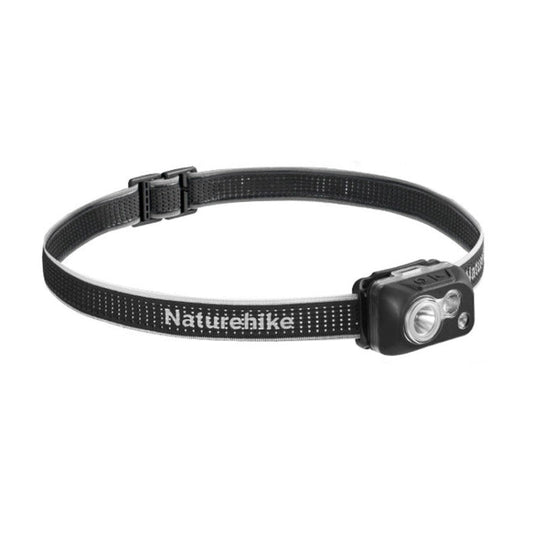 Naturehike IP68 Grade Waterproof Headlamp Outdoor Hiking Mountaineering Strong Light Headwear Lighting(Black)