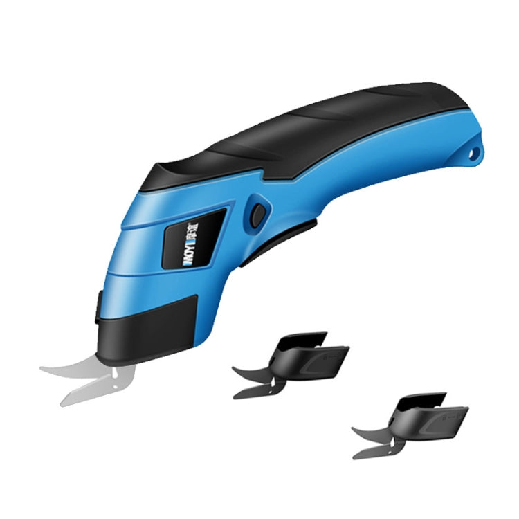 MOYI Electric Scissors Handheld Cloth Paper Box Cutting Tool, Specifications: Double Blade Paper Box