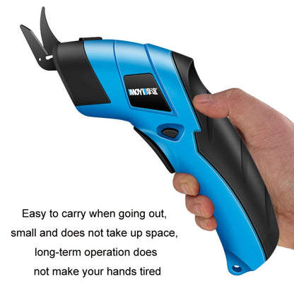 MOYI Electric Scissors Handheld Cloth Paper Box Cutting Tool, Specifications: Double Blade Plastic Box