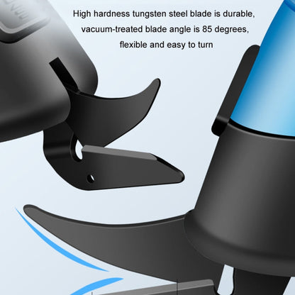 MOYI Electric Scissors Handheld Cloth Paper Box Cutting Tool, Specifications: Double Blade Paper Box