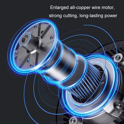 MOYI Electric Scissors Handheld Cloth Paper Box Cutting Tool, Specifications: Double Blade Plastic Box