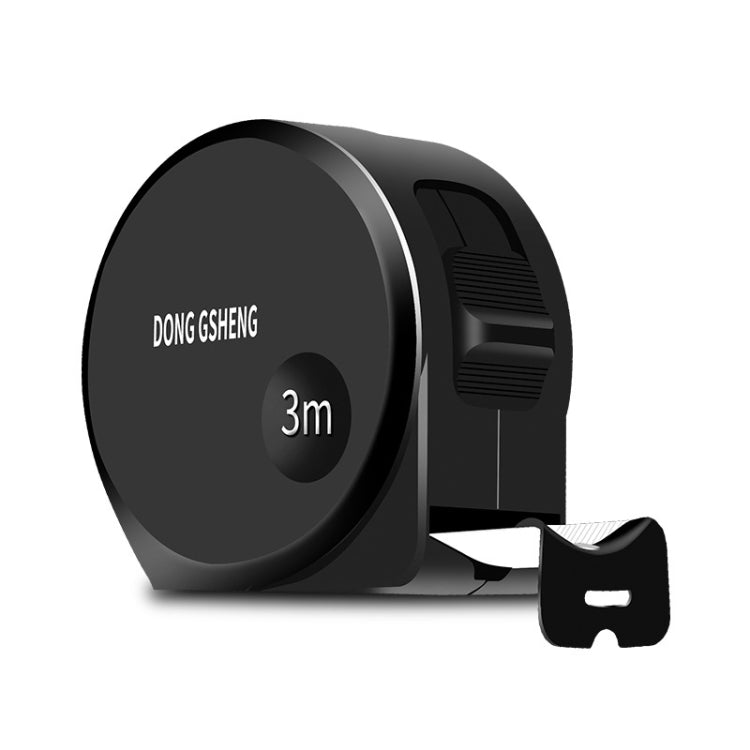 DONG GSHENG High Precision Home Use Steel Utility Scale Thickened Measuring Tape, Model: Black Shell White Frosted 3m x 16mm